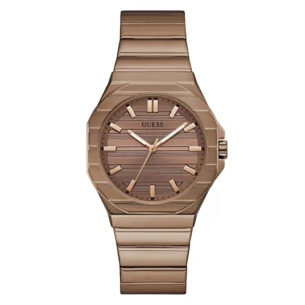 Guess Női óra karóra JAQ GW1070G3 nemesacél Bronz