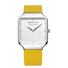   Bering Női óra karóra Max René Ultra vékony - 15832-700-1-sárga