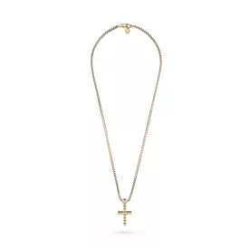   Philipp Plein férfi Lánc nyaklánc ékszer nemesacél arany CRUCIFIX PJ5GA03NU
