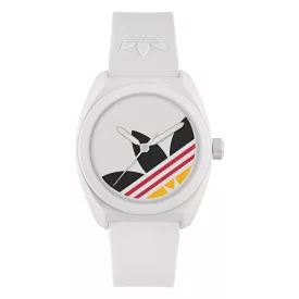   Adidas Unisex férfi női óra PROJECT három kerámia fehér AOST26047