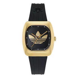   Adidas Unisex férfi női óra RETRO WAVE egy fekete AOSY26001
