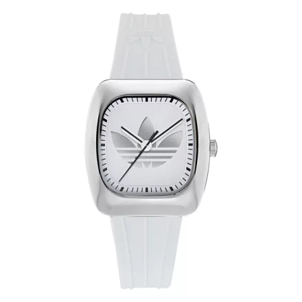 Adidas Unisex férfi női óra RETRO WAVE egy fehér AOSY26002