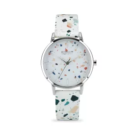   Esprit Női óra karóra EVERYDAY TERRAZZO nemesacél bőr H.88875222