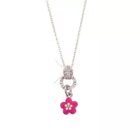   Scout Gyerek nyaklánc ékszer Lánc ezüst Blume rózsaszín 261066200