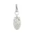 Fossil nyaklánc kiegészítő Charms JF00016040 Eule Zyrkonia