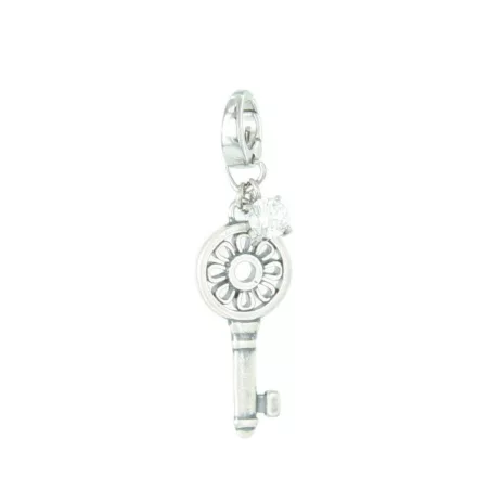 Fossil nyaklánc kiegészítő Charms JF87633040 Schlüssel Zyrkonia