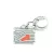 Fossil nyaklánc kiegészítő Charms JF86839040 bőrönd