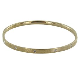 Skagen Női karkötő Faith Love Hope arany JGSG050SM