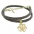 Skagen Női karkötő bőr zweireihig arany Blume JBG0019