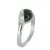 Skagen Női gyűrű ezüst fekete Zyrkonia JRSB021 S7 Gr. 54 (17,3)