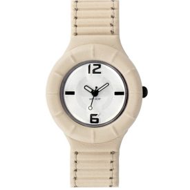 Hip Hop óra Silikonuhr bőr kicsi HWU0198 panna