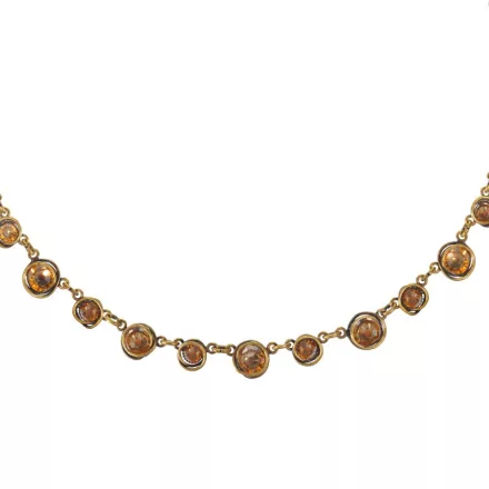 Konplott nyaklánc ékszer Sparkle Twist bézs