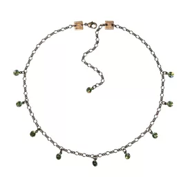   Konplott Lánc nyaklánc Tutui Collection zöld peridot ezüst