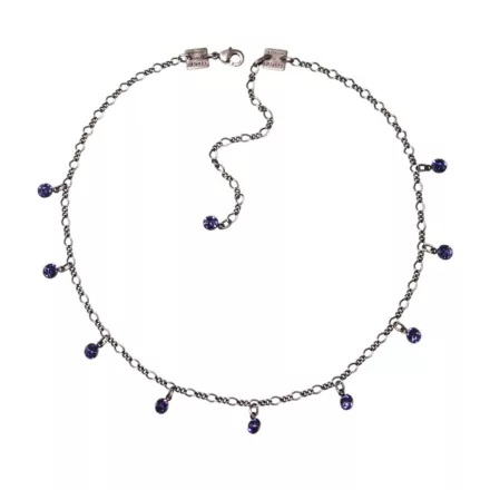 Konplott Lánc nyaklánc Tutui Collection lila tanzanite ezüst