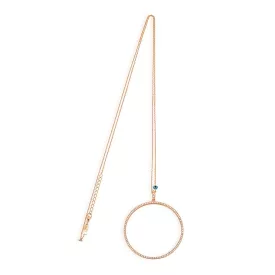   Kurshuni nyaklánc ékszer Lánc Torus ezüst Roségold KR197C-2