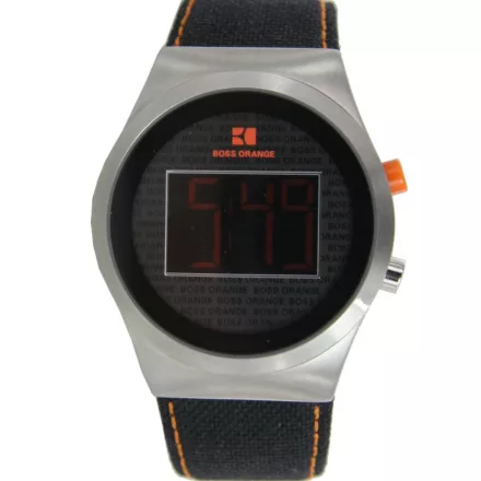 Hugo Boss narancssárga Unisex férfi női óra karóra bőr 1512759