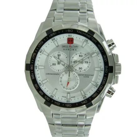 Swiss Military Hanowa férfi óra Chrono 06-5272.04.001 nemesacél