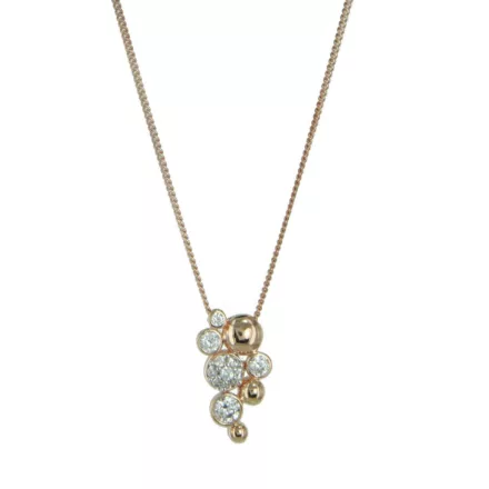 Esprit Női Lánc nyaklánc ezüst rosegold ESNL92993B420