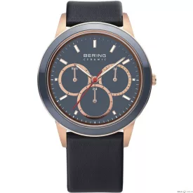   Bering férfi Unisex női óra karóra vékony kerámia -33840-467 bőr