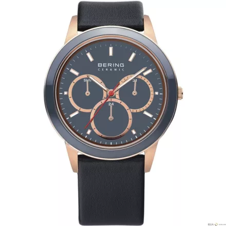 Bering férfi Unisex női óra karóra vékony kerámia -33840-467 bőr