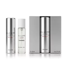   Chanel Allure Homme Sport Cologne Twist and Spray EDC parfüm férfiaknak 3x20 ml
