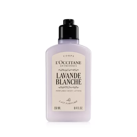 L'Occitane Lavande Blanche Perfumed testápoló nőknek 250 ml
