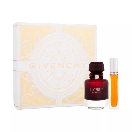 Givenchy L'Interdit Rouge EDP parfüm nőknek 50 ml ajándékszett