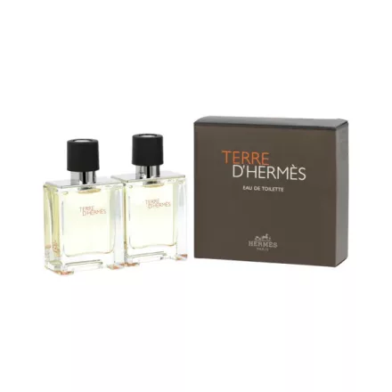 Hermes Terre d'Hermès EDT parfüm férfiaknak 50 ml ajándékszett