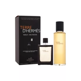   Hermes Terre d'Hermès Refill parfüm férfiaknak 125 ml ajándékszett