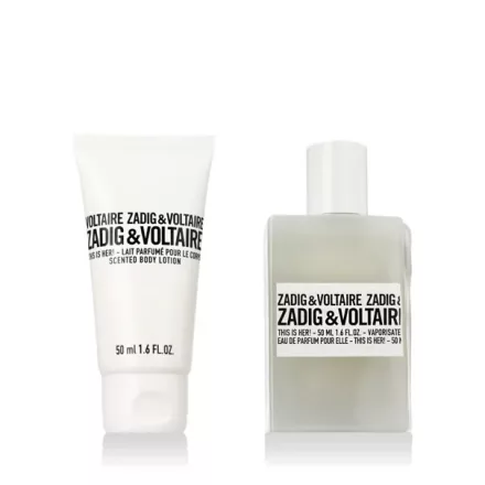 Zadig & Voltaire This is Her! EDP parfüm nőknek 50 ml ajándékszett