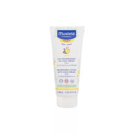 Mustela Bébé Nourishing Lotion With Cold testápoló gyerekeknek 200 ml