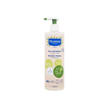 Mustela Bio Micellar micellás víz gyerekeknek 400 ml