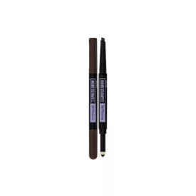   Maybelline Express Brow Satin Duo szemöldökceruza Dark Brown nőknek 0,71 g