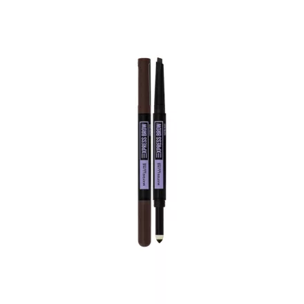 Maybelline Express Brow Satin Duo szemöldökceruza Dark Brown nőknek 0,71 g
