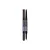 Maybelline Express Brow Satin Duo szemöldökceruza Dark Brown nőknek 0,71 g