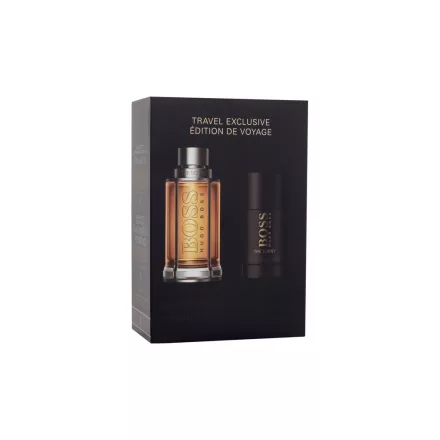 HUGO BOSS Boss The Scent 2015 EDT parfüm férfiaknak 100 ml ajándékszett