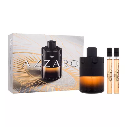 Azzaro The Most Wanted parfüm férfiaknak 100 ml ajándékszett