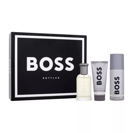 HUGO BOSS Boss Bottled EDT parfüm SET férfiaknak 100 ml ajándékszett