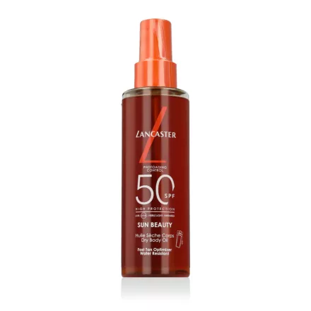 Lancaster Sun Beauty Fast Tan Optimizer Dry napvédő testápoló SPF50 150 ml