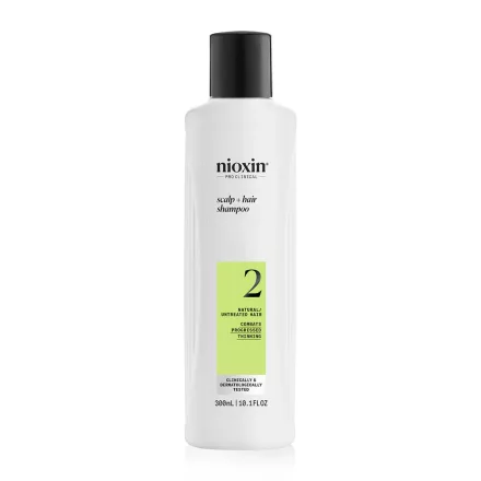 Nioxin System 2 Scalp + sampon nőknek 300 ml
