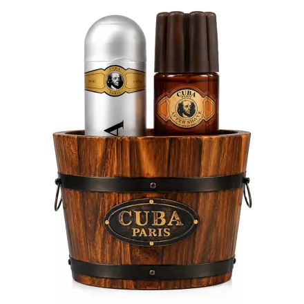 Cuba Gold borotválkozás utáni arcszesz férfiaknak 100 ml ajándékszett