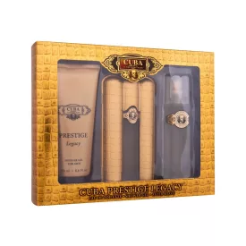   Cuba Prestige Legacy EDT parfüm férfiaknak 90 ml ajándékszett