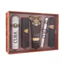 Cuba Gold EDT parfüm férfiaknak 100 ml ajándékszett