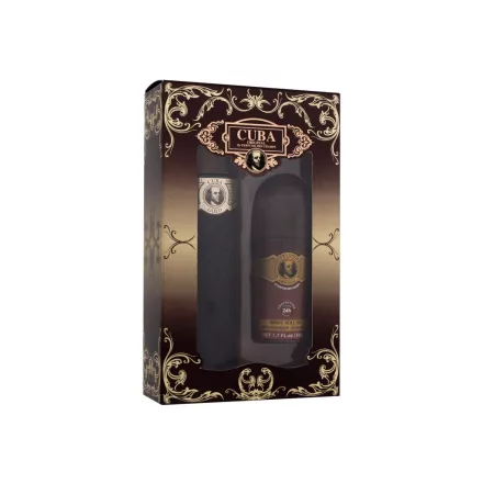 Cuba Gold EDT parfüm férfiaknak 100 ml ajándékszett