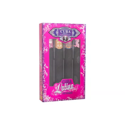 Cuba Latina EDT parfüm nőknek 4x35 ml ajándékszett