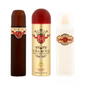 Cuba Royal EDT parfüm férfiaknak 100 ml ajándékszett