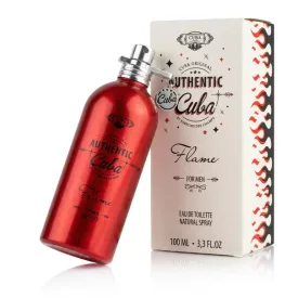 Cuba Authentic Flame EDT parfüm férfiaknak 100 ml