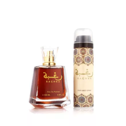 Lattafa Raghba EDP parfüm uniszex 100 ml ajándékszett