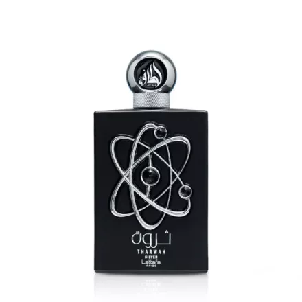 Lattafa Tharwah Silver EDP parfüm férfiaknak 100 ml