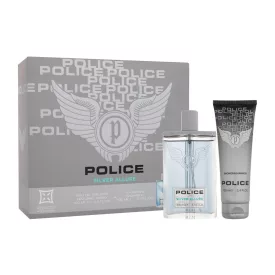   Police Silver Allure EDT parfüm férfiaknak 100 ml ajándékszett